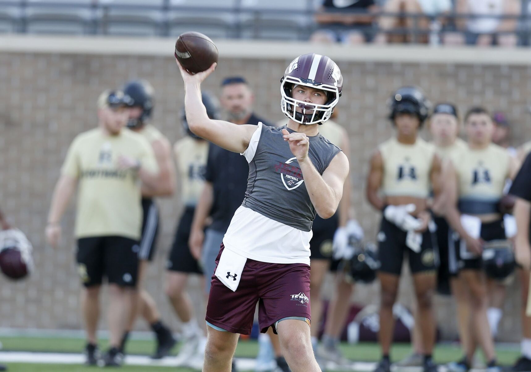 20. Circumstances result in QB Jackson Presley’s move from Jenks back to Los Angeles